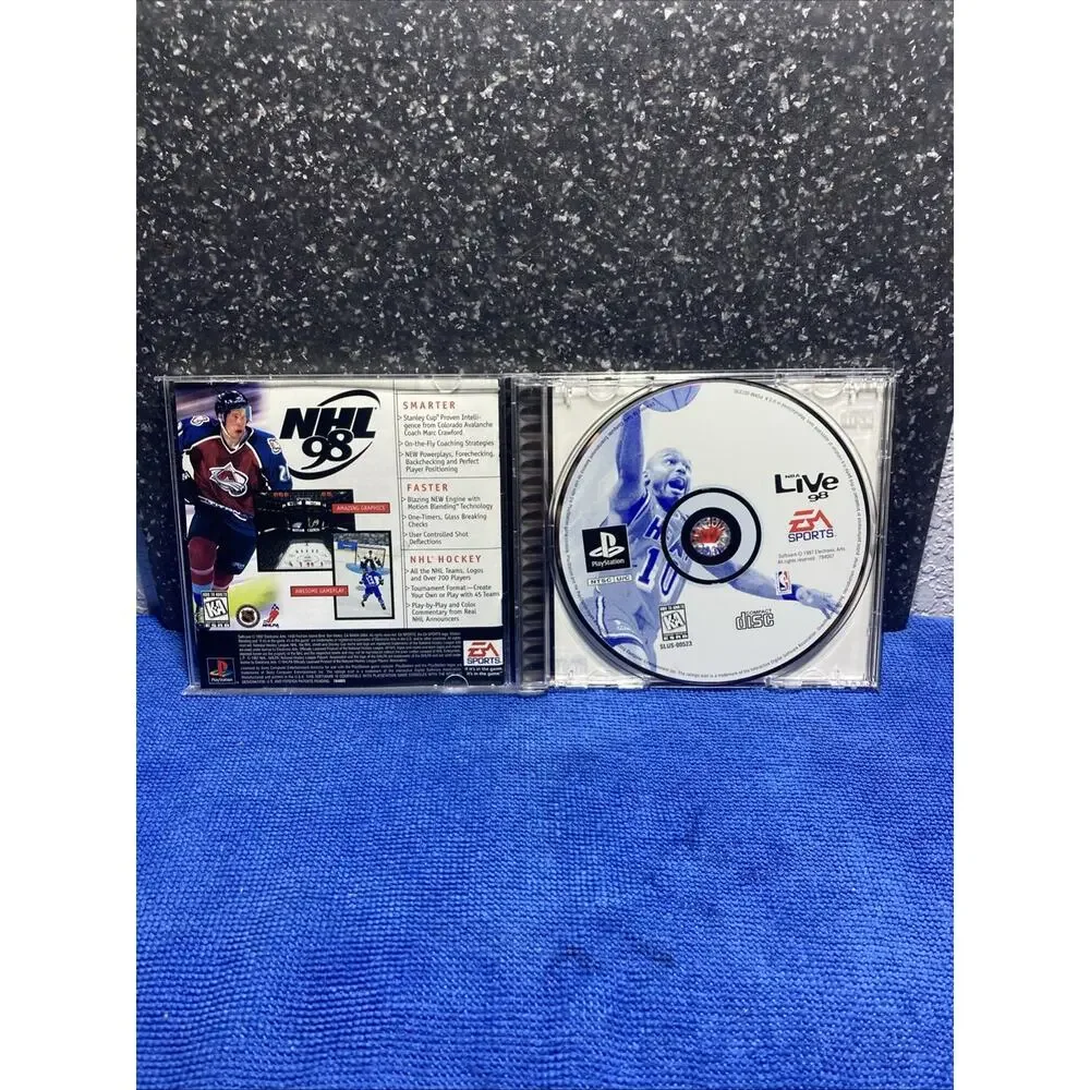 NBA Live 98 (Sony PlayStation 1) PS1 Complete CIB w/manual